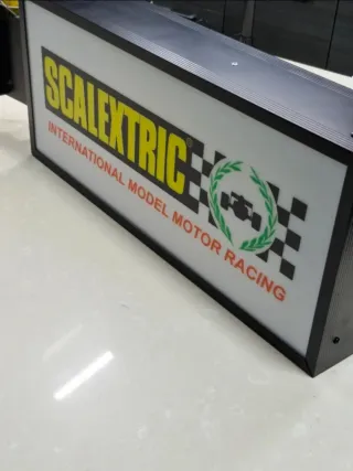 Cartel luminoso Scalextric