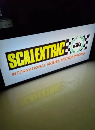 Cartel luminoso Scalextric