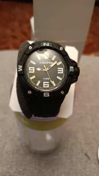 Orologio Calypso Uomo Verde Nero