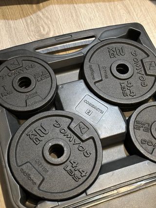 Kit Mancuernas 20kg Decathlon