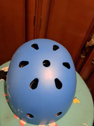 Casco Patines Niño Azul