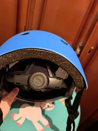 Casco Patines Niño Azul