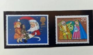 Lotto Francobolli Natale