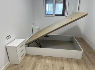 Cama con cabecero y colchón todas medidass