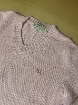 Jersey Thomas Burberry Rosa Talla M Algodón