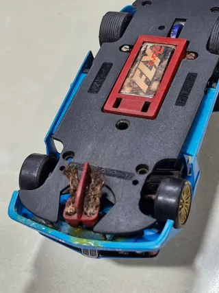 Scalextric BMW azul Herrenwäsche