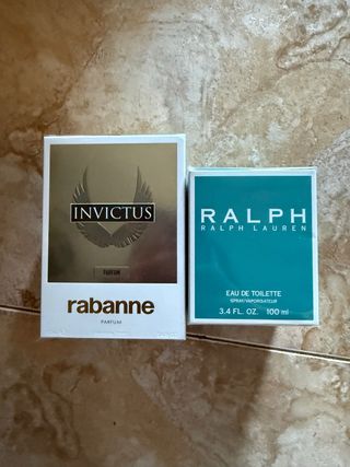 Paco Rabanne Invictus & Ralph Lauren Polo Blue