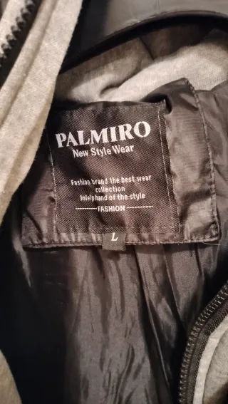 Anorak negro talla L