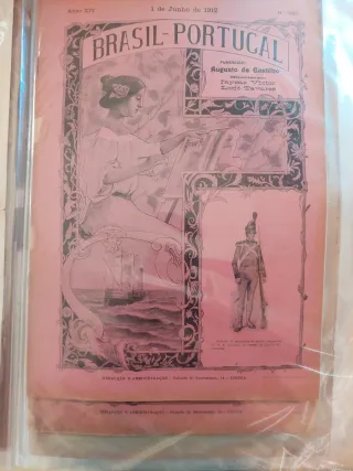 Lote 5 revistas antigas (Portugal)