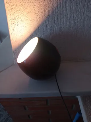 Lámpara LED Philips Negra Multicolor