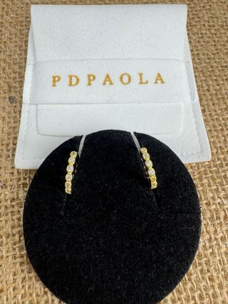 Pendientes PDPAOLA plata de leu y baño20,95 de oro