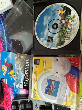 PS1 Stuart Little 2 con funda protectora