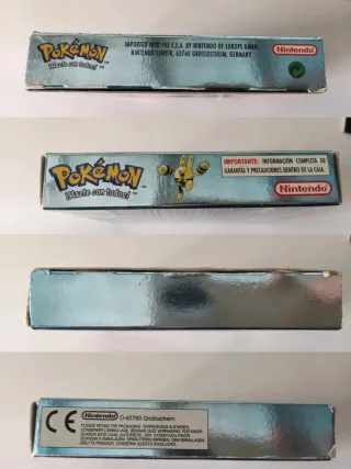 Pokemon Edicion Plata Nintendo Gameboy Color