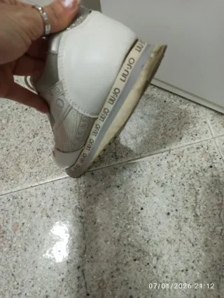 Liu Jo Sneakers Argento e Bianco