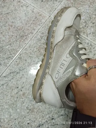 Liu Jo Sneakers Argento e Bianco