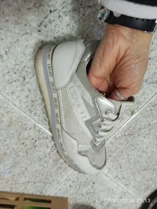 Liu Jo Sneakers Argento e Bianco