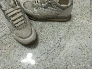 Liu Jo Sneakers Argento e Bianco