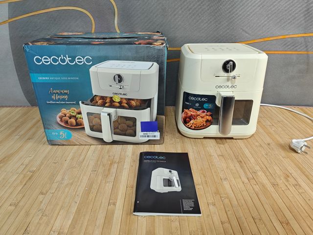 Frigideira Cecotec 5 L Cecofry Antique 5000 Window