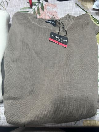 Felpa e maglioncino Sinsay bianchi e marroni