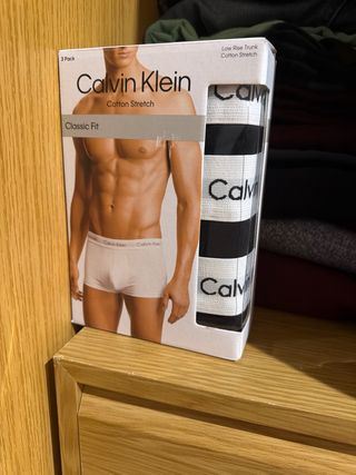Calzoncillos Calvin Klein S Negros Pack 3