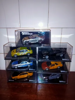 7 Coches Fast & Furious Colección