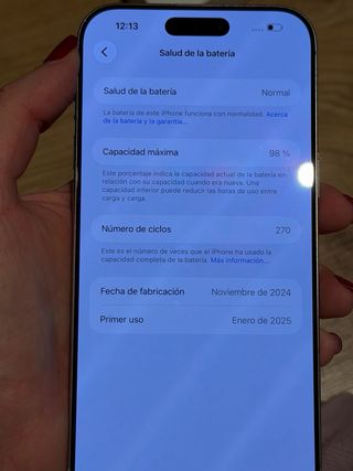 iPhone 16 Pro Max 256GB Blanco Titanio