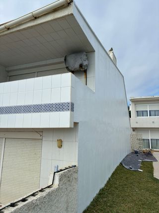 Rehabilitación de fachada por filtración