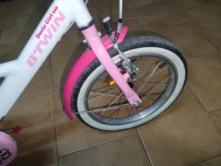 Bicicleta infantil B'TWIN 14 rosa