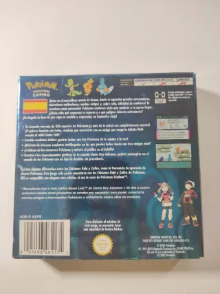 Pokemon Edicion Zafiro Nintendo GBA