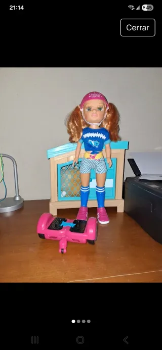 Nancy con Hoverboard y Accesorios