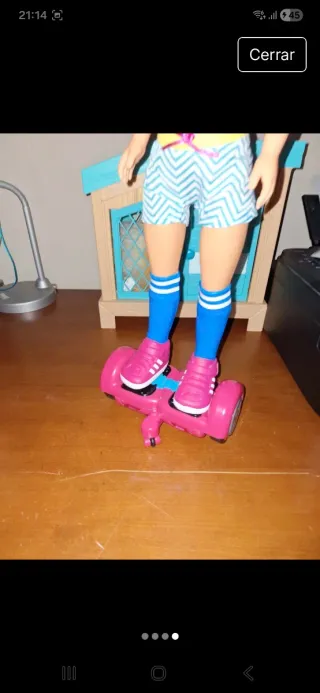 Nancy con Hoverboard y Accesorios