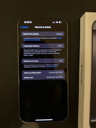 iPhone 16 Pro Max 256 GB Blanco