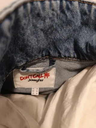 Chaqueta vaquera corta azul