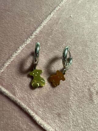 Oso Dorados y Plateadoso acero inoxidable