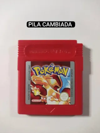 Pokémon Edición Rojo Nintendo Gameboy