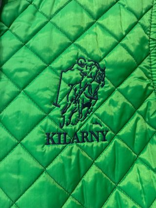 Chaqueta KILARNY acolchada verde mujer
