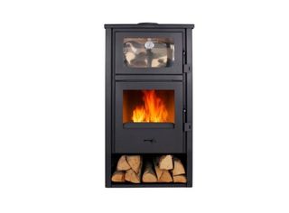 Estufa Leña Horno  Lux 9,7 kW Nueva VIC1024