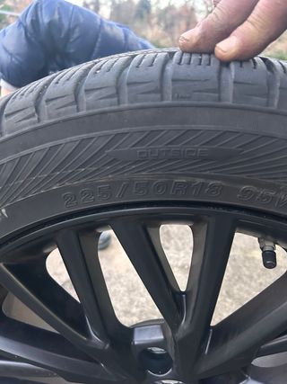 Cerchi Lega 18 Toyota Chr + Gomme Invernali 225/50