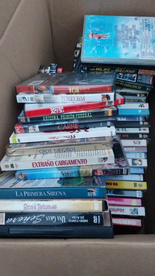 Lote 60 DVDs Películas Varias