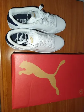 Zapatillas Puma Smash V2 Blancas