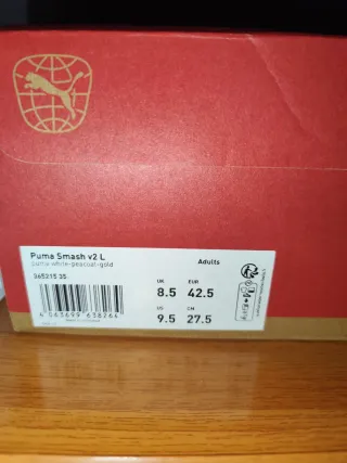 Zapatillas Puma Smash V2 Blancas