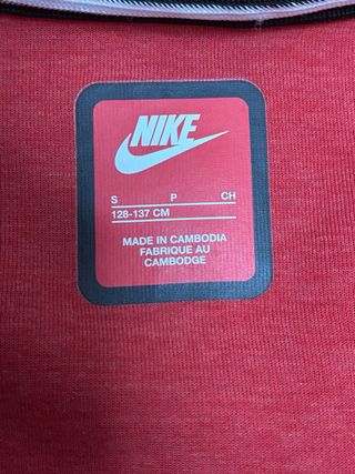 Sudadera Nike Tech Infantil “Talla S “ de niño