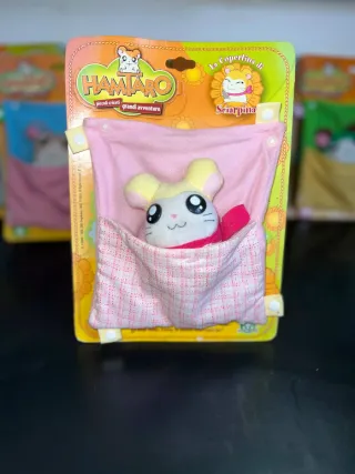 Peluche Serie Hamtaro sciarpina vintage anni 2000