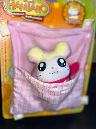 Peluche Serie Hamtaro sciarpina vintage anni 2000