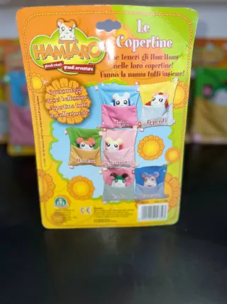 Peluche Serie Hamtaro sciarpina vintage anni 2000
