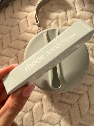 Monedero, funda iphone 16pro max, gloss Rhode Gris