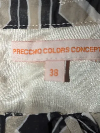 Vestido mini estampado geométrico
