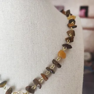 Collana Occhio di Tigre e Agata