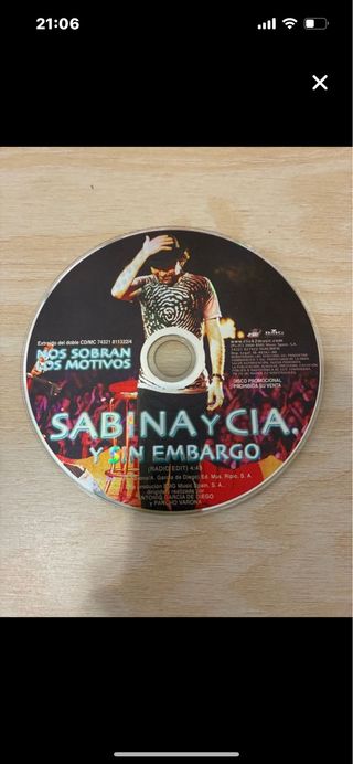 8 CDs Singles Joaquín Sabina
