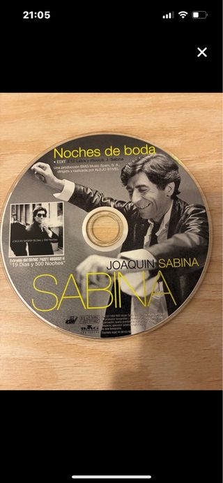 8 CDs Singles Joaquín Sabina